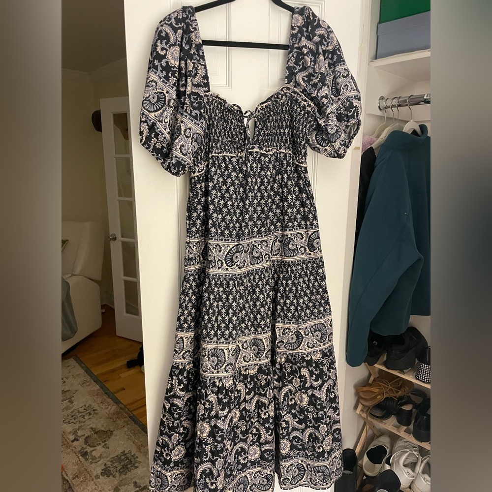 Sea Jasper Tiered Maxi Dress